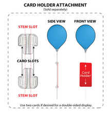 Load image into Gallery viewer, PermaShine® 3-Balloon Bouquet Vertical Bracket Kit
