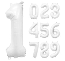 Load image into Gallery viewer, 55483 Ellie's White Number "6"