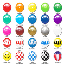 Load image into Gallery viewer, BalloonBobber® 6-Balloon Cluster Pole Kit with Brackets with Screws & Bands