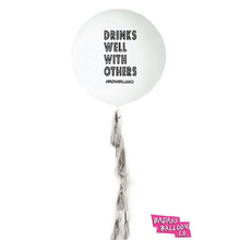 Load image into Gallery viewer, "Drinks Well With Others" - Jumbo with Tassel
