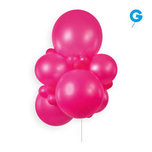 Load image into Gallery viewer, 112504 Gemar #025 Neon Pink 11-12" Round (50ct)
