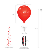 Load image into Gallery viewer, PermaShine® 1-Balloon Vertical Bracket Kit
