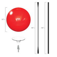Load image into Gallery viewer, 30" MegaPole Kit with Brackets with Bands &amp; Screws

