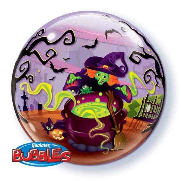 50544 Flying Witch Bubble Balloon