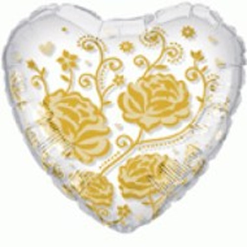 81664 Crystal Roses & Flowers Gold