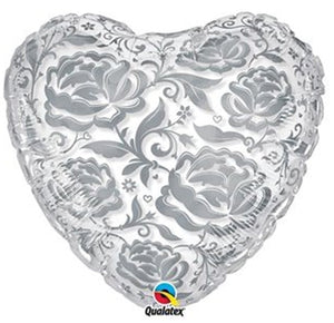 81662 Crystal Roses & Flowers Silver