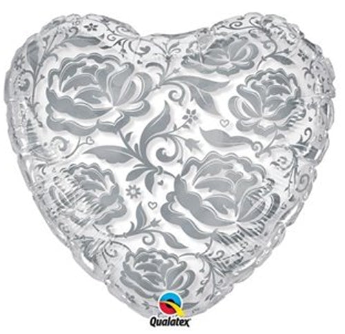 81662 Crystal Roses & Flowers Silver