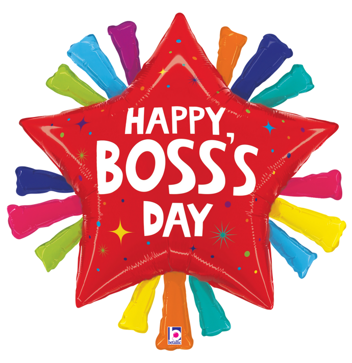 25310 Boss's Day Bursting Star