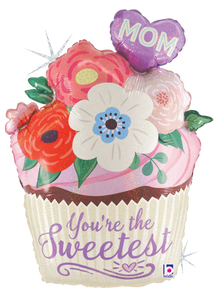 25342 Floral Mom Cupcake