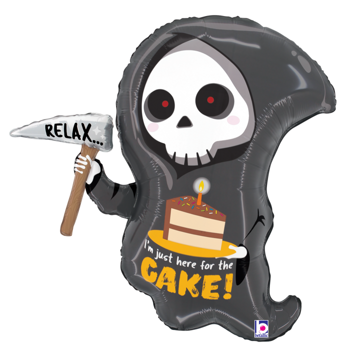 25372 Grim Reaper Birthday Cake