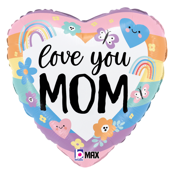 26341 Pastel Rainbow Love Mom