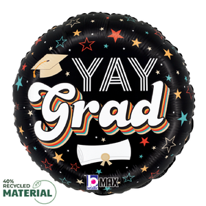 26447 Retro Yay Grad