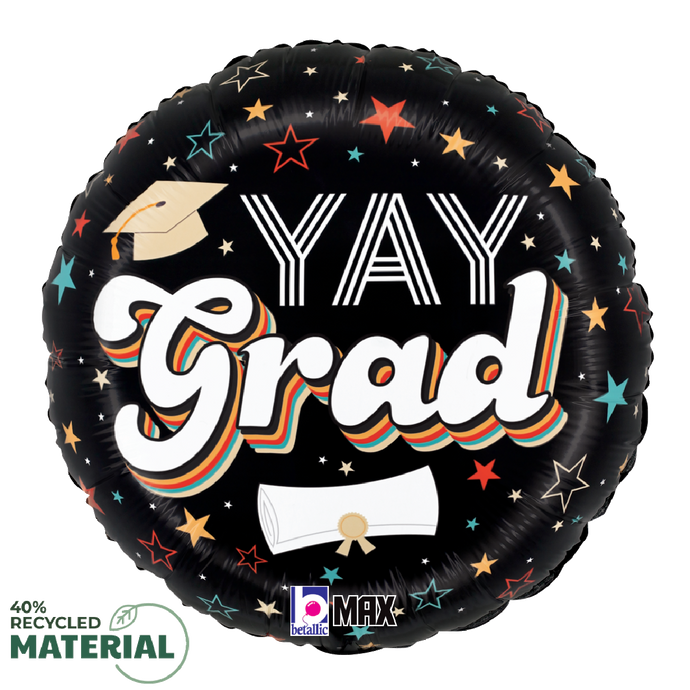 26447 Retro Yay Grad