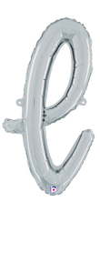 34712SP Script Letter "l" Silver