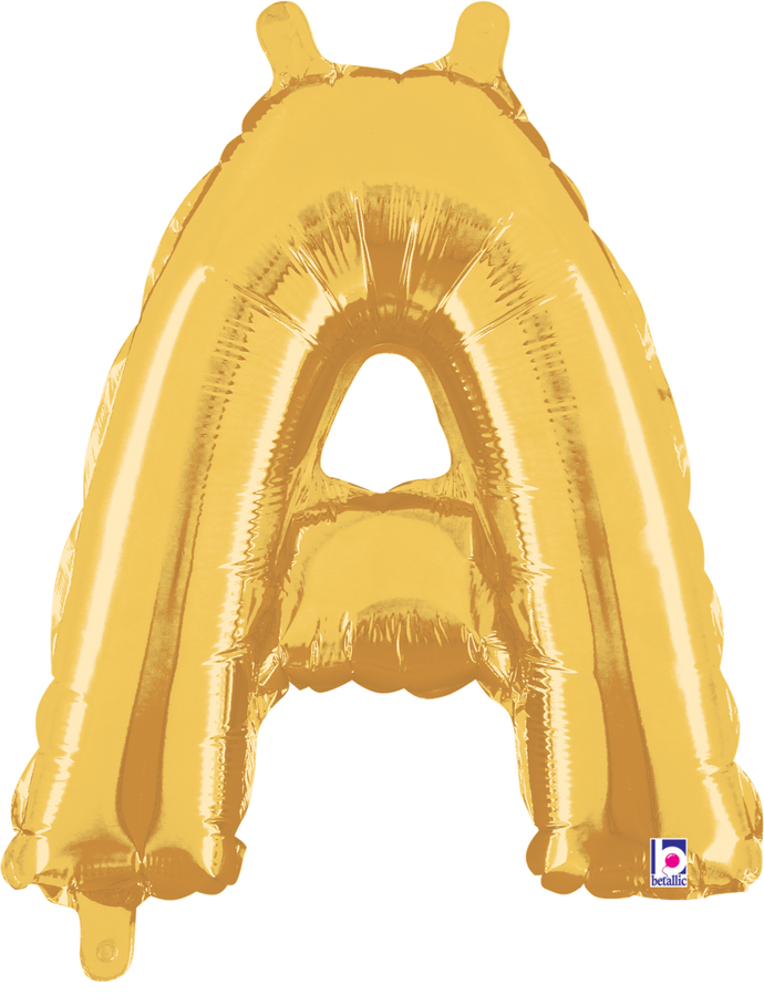 34901GP Letter A Gold 14in