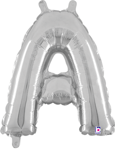 34901SP Letter A Silver 14in