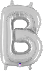 34902SP Letter B Silver 14in
