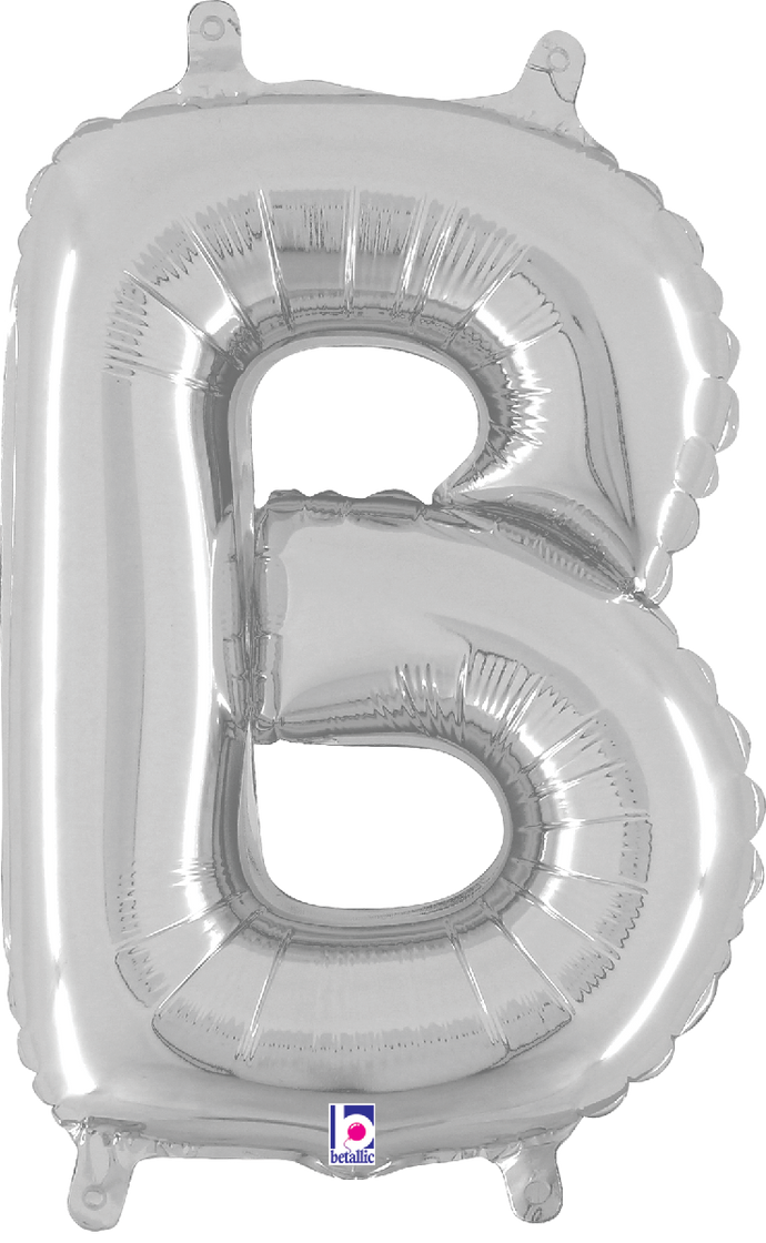 34902SP Letter B Silver 14in