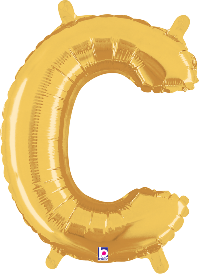 34903GP Letter C Gold 14in
