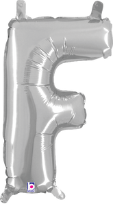 34906SP Letter F Silver 14in