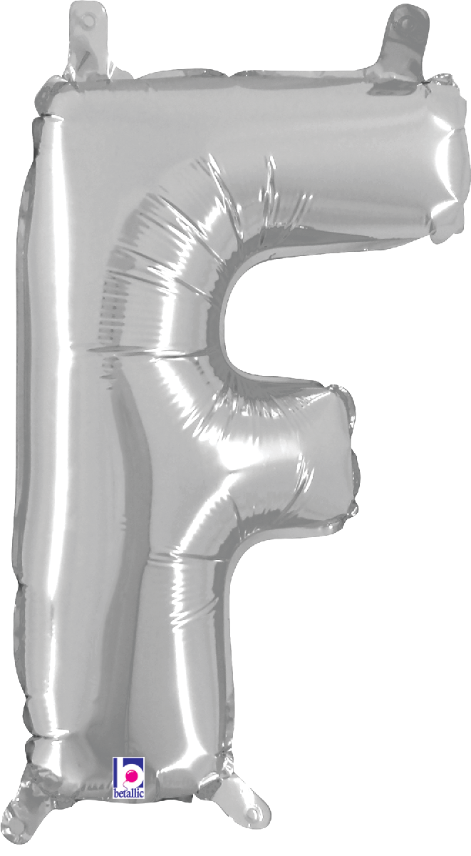 34906SP Letter F Silver 14in