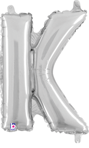 34911SP Letter K Silver 14in
