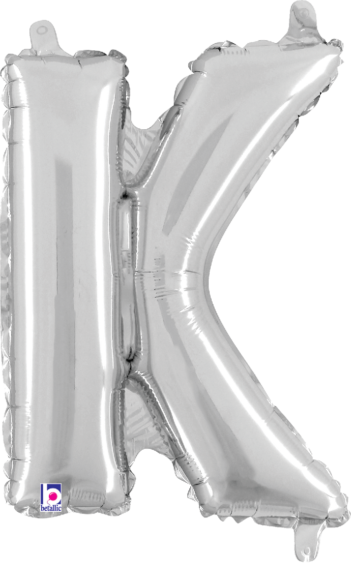34911SP Letter K Silver 14in