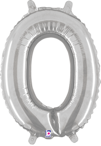 34915SP Letter O Silver 14in