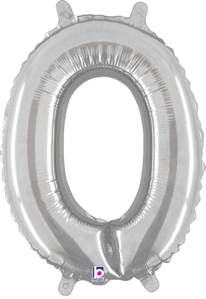 34915SP Letter O Silver 14in