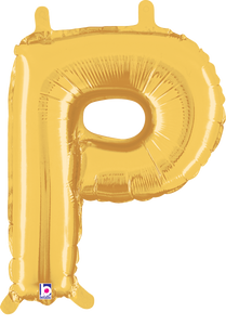 34916GP Letter P Gold 14in