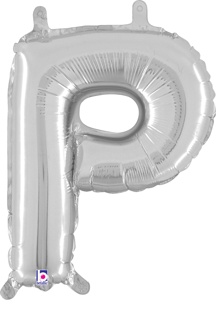 34916SP Letter P Silver 14in