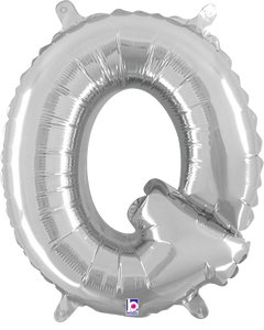 34917SP Letter Q Silver 14in