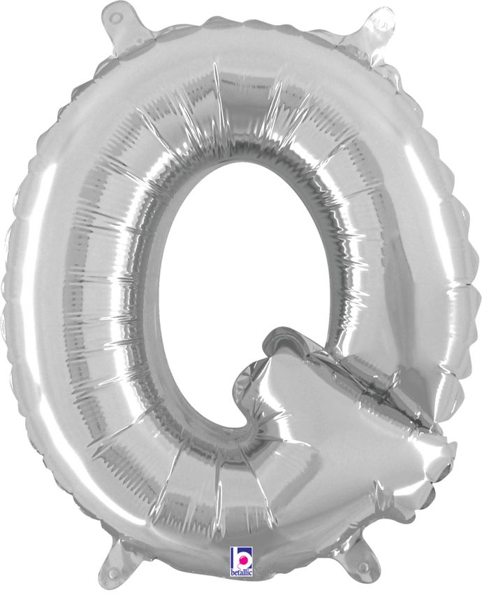34917SP Letter Q Silver 14in