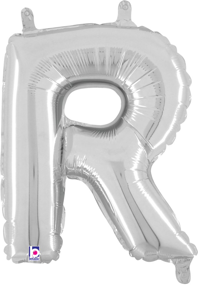34918SP Letter R Silver 14in