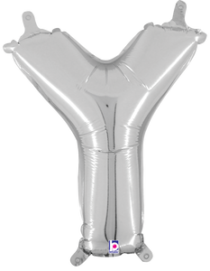 34926SP Letter Y Silver 14in
