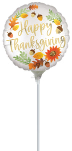 44837 Satin Happy Thanksgiving