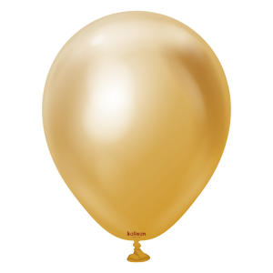 K67361 Kalisan Mirror Gold 5" Round (50ct)