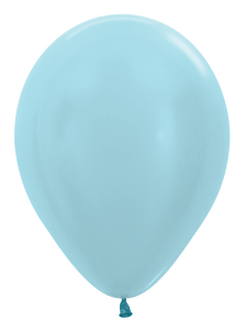 51064 Pearl Blue 5" Round (100ct)