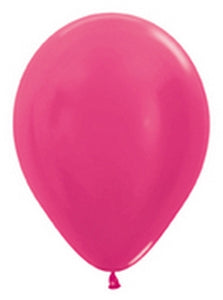 53081 Metallic Fuchsia 11" Round (100ct)