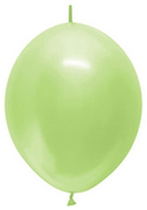 54073 Pearl Key Lime 12" Link-O-Loon Balloons (50ct)