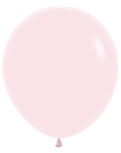 155036 Pastel Matte Pink 18" Round (25ct)