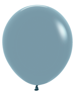 55507 Pastel Dusk Blue 18" Round (25ct)