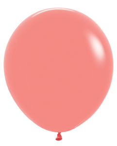 55517 Fashion Tropical Coral 18" Round (25ct)