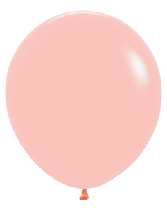 55519 Pastel Matte Melon 18" Round (25ct)