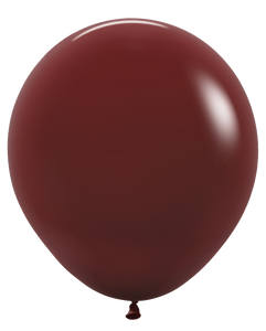 55520 Fashion Merlot 18" Round (25ct)
