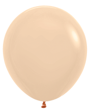 Load image into Gallery viewer, 408545 Pastel Matte Malibu Peach 18&quot; Round (25ct)
