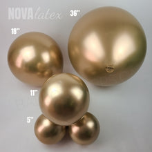 Load image into Gallery viewer, NovaLatex Gold 18&quot; Round (15ct)
