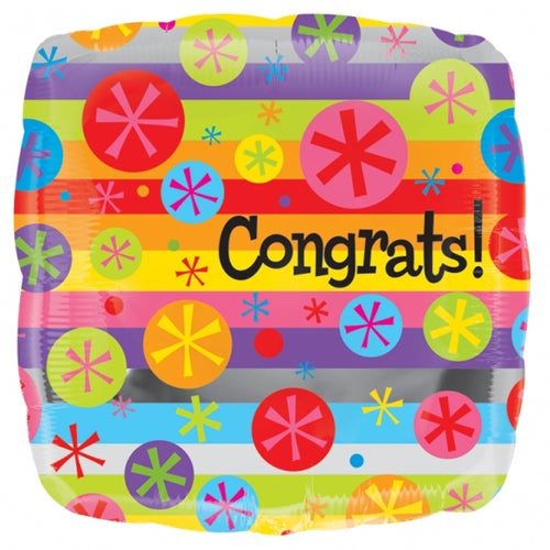 18069 Congrats Bubble Burst