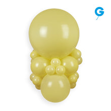 Load image into Gallery viewer, 054316 Gemar Macaron Baby Yellow 5" Round (100ct)
