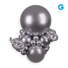Load image into Gallery viewer, 128956 Gemar Shiny Silver 13&quot; Round (25ct)

